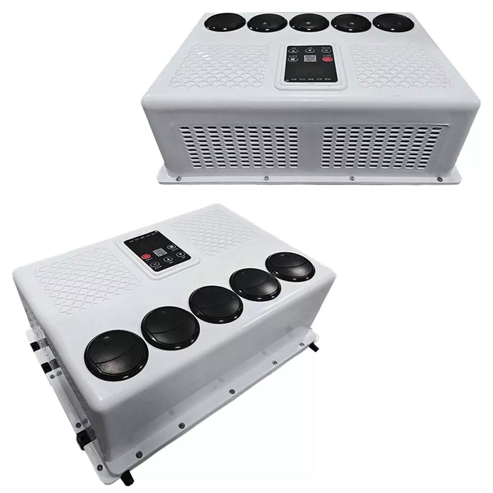 12V 10000BTU Air Conditioner Mini Split A/C For Semi Trucks Bus RV Caravan Vans